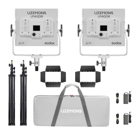 Godox Litemons LP400R 36W RGB LED 2-Light Panel Kit
