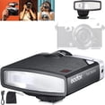 thumbnail image 1 of Godox Lux Junior Retro Camera Flash for Canon Nikon Fujifilm Olympus Camera Flash Speedlight Speedlite,GN12 6000K±200K CCT,Auto & Manual Flash 1/1-1/64 Flash Power,for Digital Camera Film Camera, 1 of 8