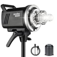 thumbnail image 1 of Godox MS300 MS 300 Studio Flash Strobe, MS300 300W Monolight with Bowens Mount, 2.4G Wireless X System,150W Modeling Lamp, 0.1-1.3s Recycle, GODOX MS300 Strobe Light for Photography - 110V, 1 of 8