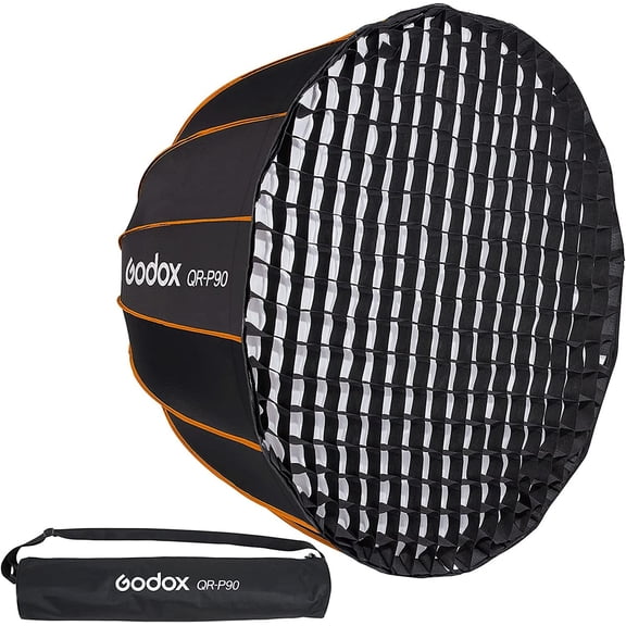 Godox QR-P90 90cm / 35.4" Quick Release Parabolic Softbox with Bowens Mount