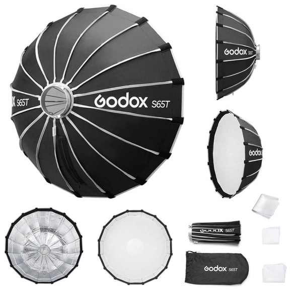 Godox S65T 65cm / 25.6" Quick Release Umbrella Softbox with Bowens Mount