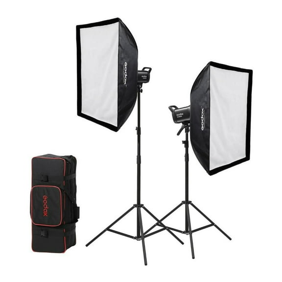 Godox SL60IIB Video Bi-Color 2 Light Kit with App Control, Compact Design, and Adjustable Color Temperature