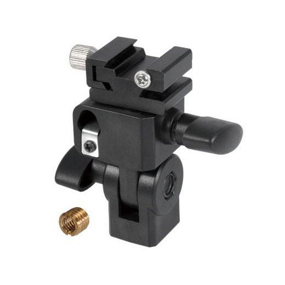 Godox Strong E-type Multifuctional Swivel Bracket Holder for Godox Nikon Connon Flash Speedlite Hot Shoe Speedlite Light Stand Stduio Umbrella Holder Bracekt