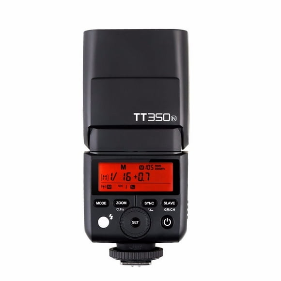 Godox TT350N 2.4G HSS 1/8000s TTL GN36 Wireless Speedlite Flash for Nikon DSLR D810 D800 D750 D700 D610 D7100 D5200 D90 and Mirrorless Digital Camera