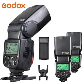 Godox TT600 GN60 2.4G 1/8000s Camera Flash Speedlite,0.1-2.6s Recycle Time,230 Full Power Flashes,Compatible for Canon Nikon Pentax Olympus Fujifilm Panasonic (TT600)
