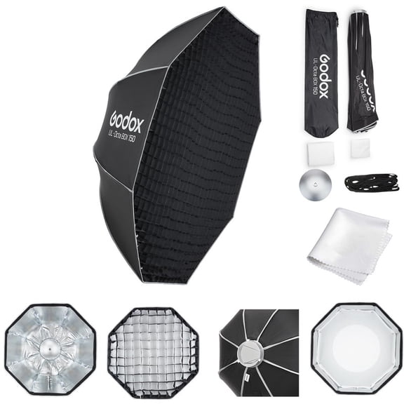 Godox UL-Octa BOX 150 150cm / 59" Umbrella-Style Octagonal Softbox with Grid and Bowens Mount