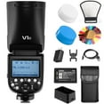 Godox V1C Flash for Canon Camera TTL Flash Speedlight 1/8000 HSS, 480