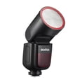 thumbnail image 1 of Godox V1 Pro C V1Pro-C USA Version Camera Flash Compatible for Canon Camera Flash Speedlite,76Ws 2.4G TTL 1/8000 HSS,500 Full Power Flashes,1.3s Recycle Time,2980mAh Li-ion Battery,LED Modeling Lamp, 1 of 8