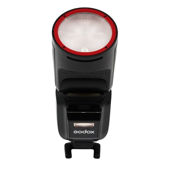 Godox V100 100W On-Camera Flash for Olympus with 2.3-Inch Full-Color Touchscreen, Built-In 2.4G Wireless Sync, and Powerful Battery (Black)