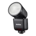 thumbnail image 1 of Godox V1MIDC On-Camera Flash for FUJIFILM - 2.4G Wireless System, Touchscreen (Black), 1 of 8