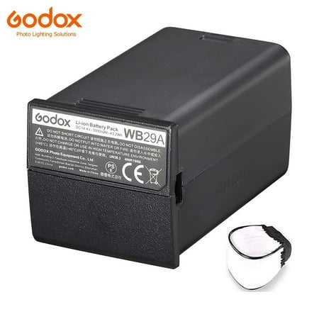 Godox WB29 Battery Replacement Godox WB19A 14.4V 3000mAh for Godox AD200 Pro and Godox AD200 Pocket Flash Light