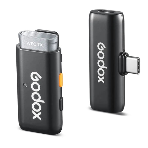 Godox WES 1 Kit1 2.4GHz Lightning Wireless Microphone System for Apple iPhone