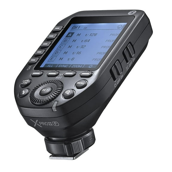 Godox XProII XProII-F XproIIF Flash Trigger for Fuji Fujifilm, TTL Wireless Transmitter 2.4G HSS 1/8000S Bluetooth Connection, Large Screen Trigger for Fuji Fujifilm (Upgraded Version of The Xpro-F)