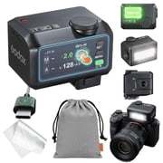 Godox iT30 Pro TTL Mini Flash for Sony Cameras, 2.4G Wireless Master & Receiver, HSS 1/8000s, Built-in Diffuser, USB-C Charging, Fast Recycle