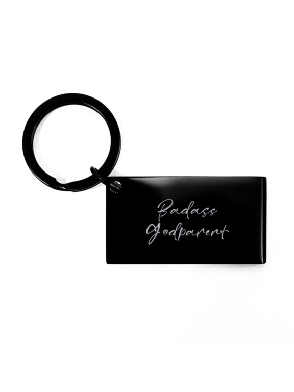 Godparent Keychain Birthday Gift Christmas