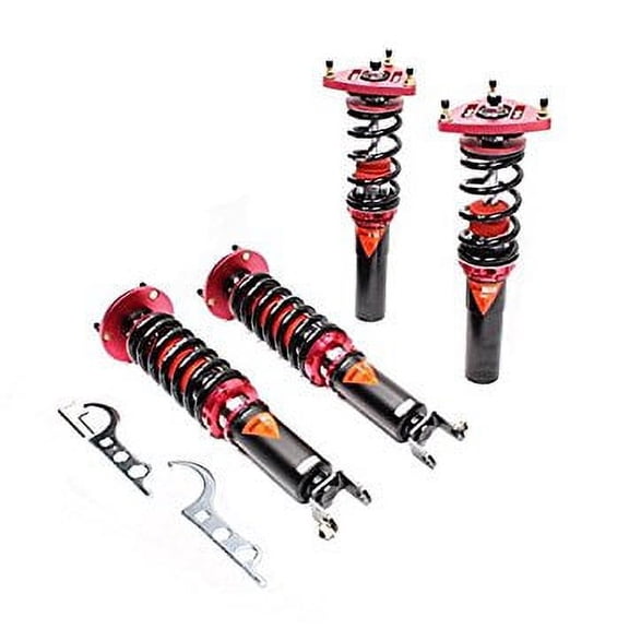 Godpeed ( MMX2860 ) PORSCHE CARRERA 2/4 05-12 (997) MONOMAX COILOVER SUSPENSION W/ Front Camber Plate + 40 precise levels of damper adjustment Shocks