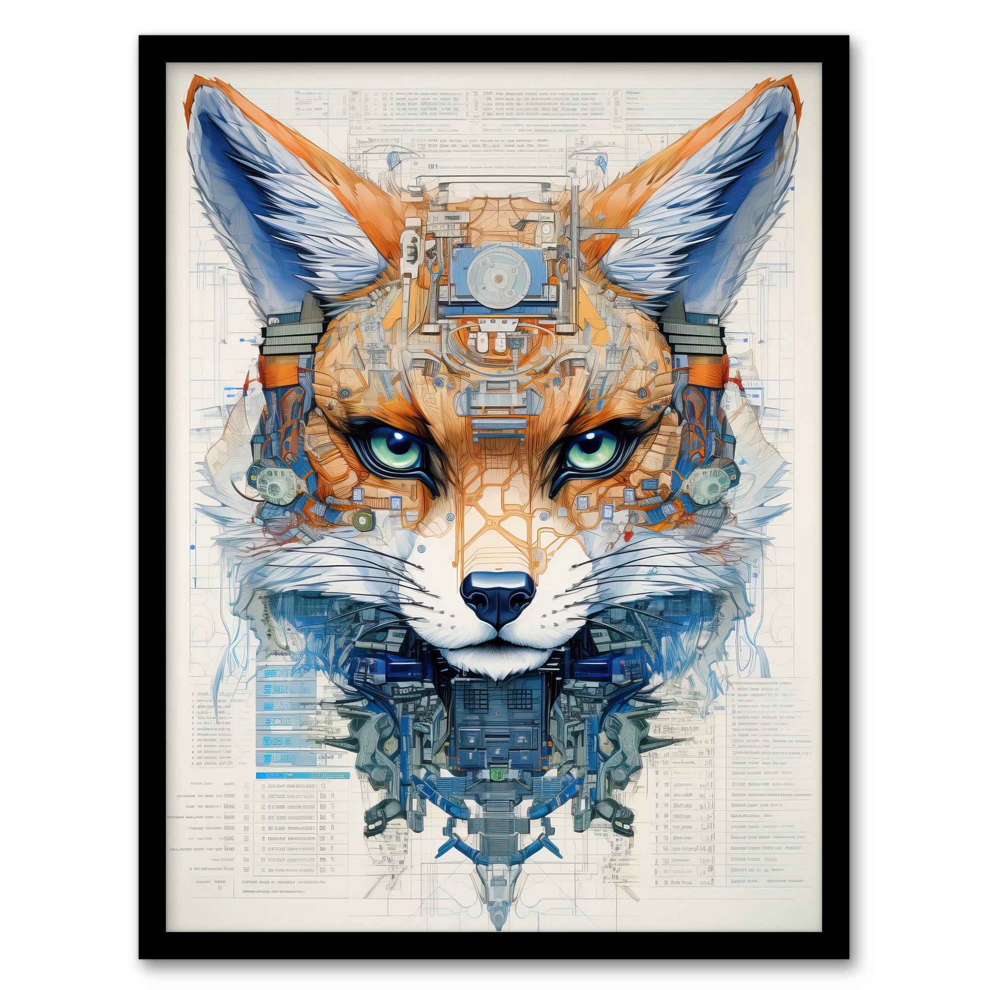 Gods Blueprint The Fox Unclassified Document Robot Hybrid Secret ...