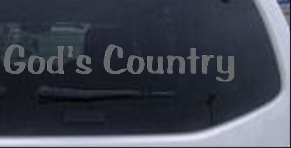 God Window Sticker Gods Country Car or Truck Window Decal Sticker - Walmart.com