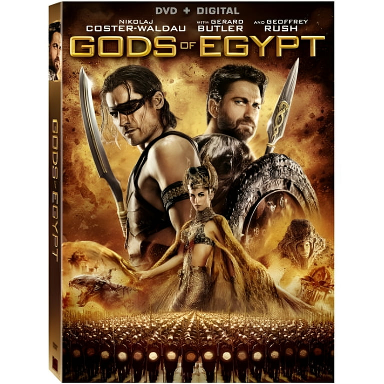 Gods of Egypt DVD VUDU Instawatch Included