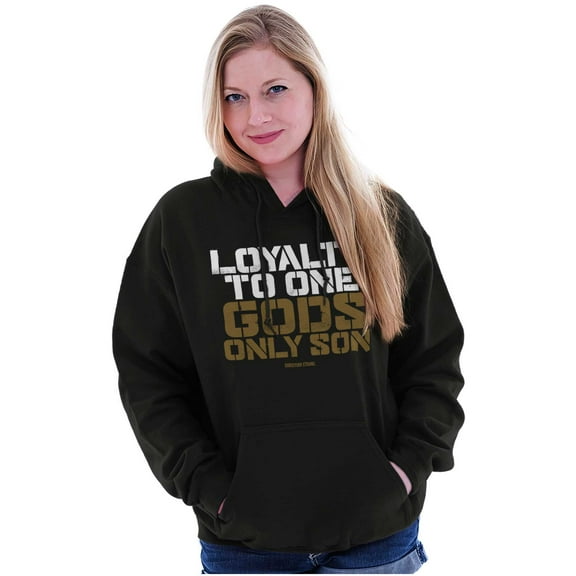 Gods Only Son Jesus Believer Hoodie Sweatshirt Women Men Brisco Brands S