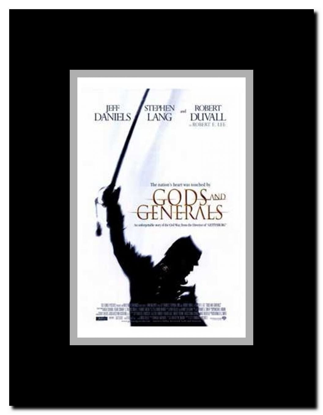 Gods and Generals Framed Movie Poster