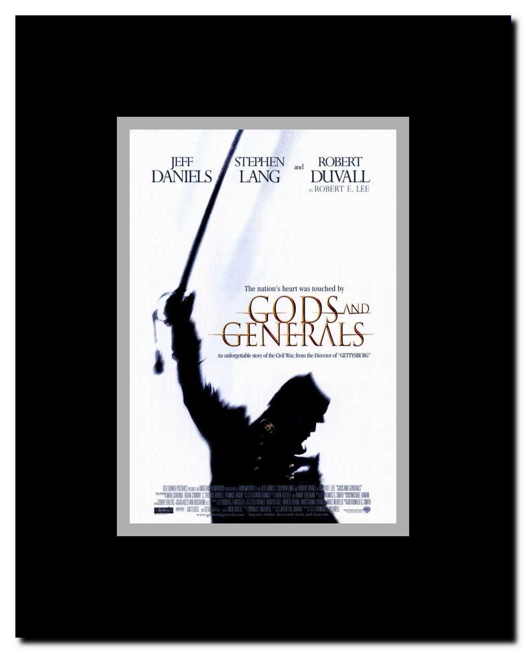 Gods and Generals Framed Movie Poster