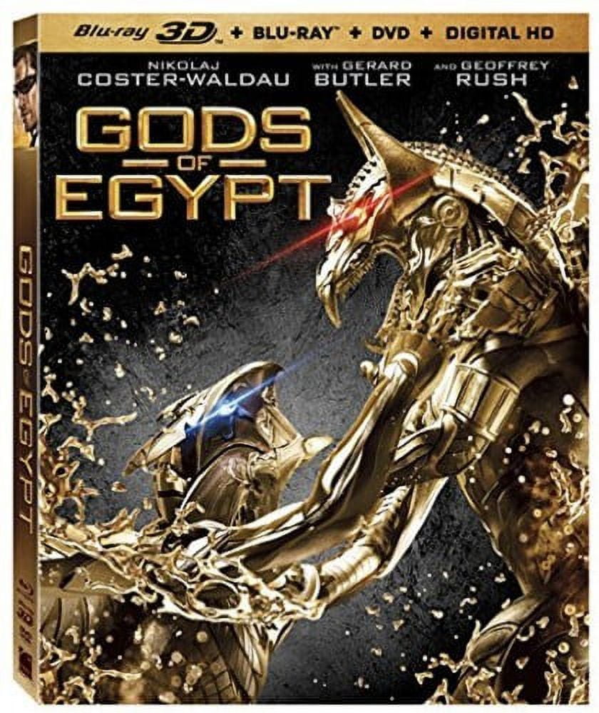 Gods of Egypt (Blu-ray + Blu-ray + DVD) - Walmart.com