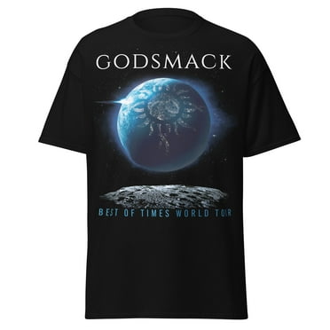 Godsmack - Best of Times Jumbo Print Unisex T-Shirt - Black - 4XL