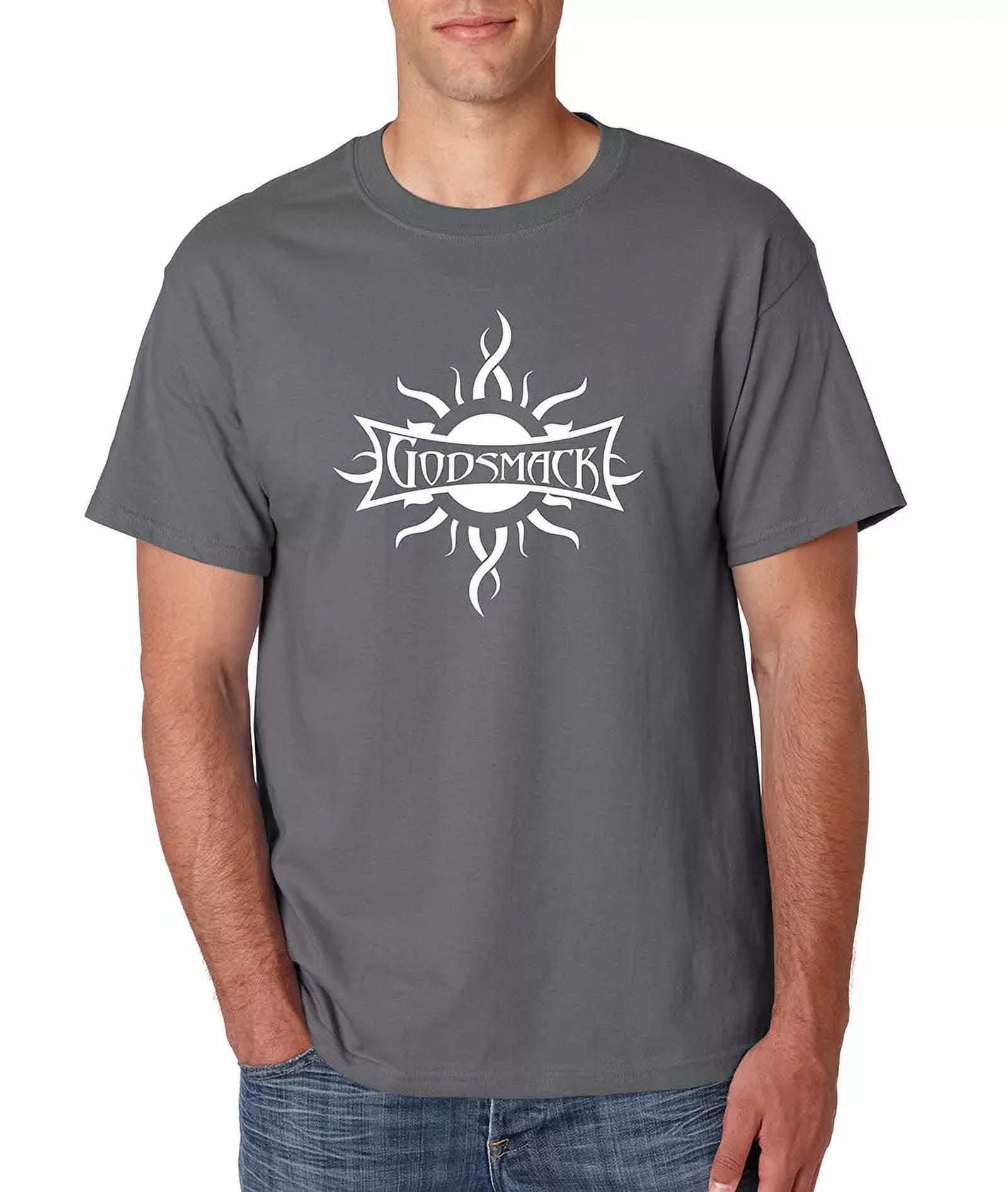 Godsmack TShirt Metal Rock Band Logo Concert Tour Tribal Sun Tee