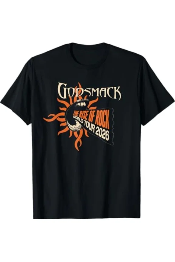Godsmack The Rise of Rock World Tour 2026 Concert Music Fan Unisex T-Shirt, S-5XL
