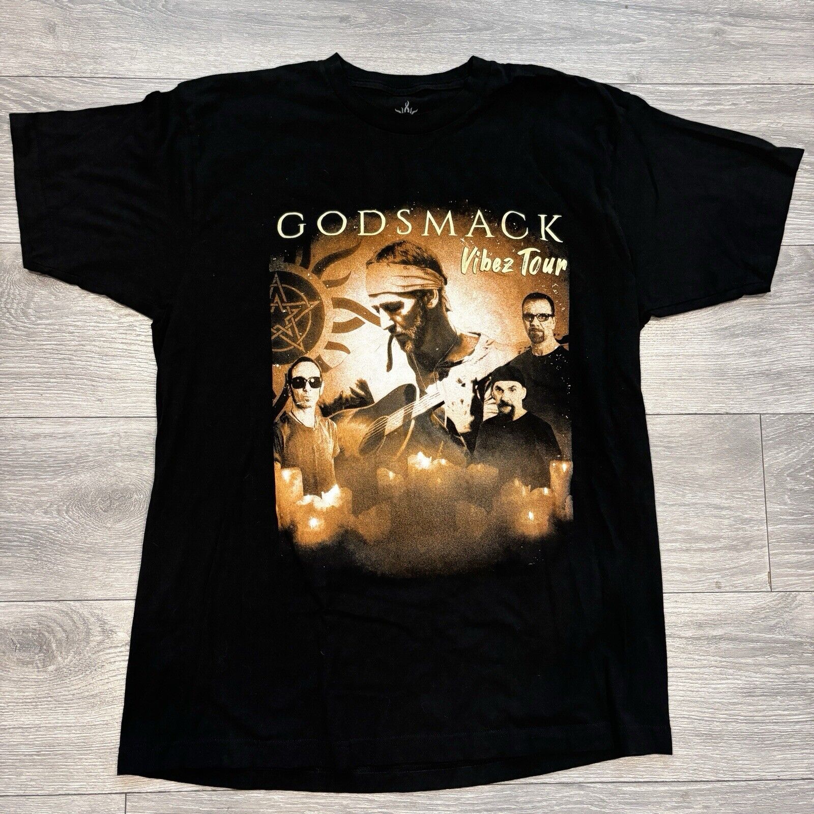 Godsmack The Vibez Tour 2024 Concert TShirt Rock Band Tee