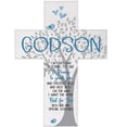 thumbnail image 1 of Godson Baptism Pallet Wall Cross, 1 of 13