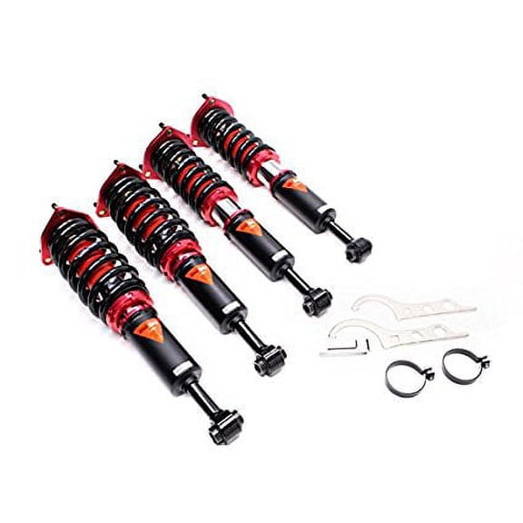 Godspeed 1986, 1987, 1988, 1989, 1990, 1991, 1992 Toyota Supra 86-92 Mono-max Coilover Suspension 40 Precise Levels of Damper Adjustmen + Monotube Shock Design T