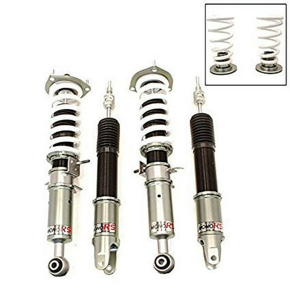 Godspeed 2009 2010 2011 2012 2013 2014 Nissan 370z 09-14 / Infiniti G37 08-13 Coupe / 07-13 Sedan Mono-rs Coilover Suspension with 32 Levels of Dampening + Mono- Tube Design