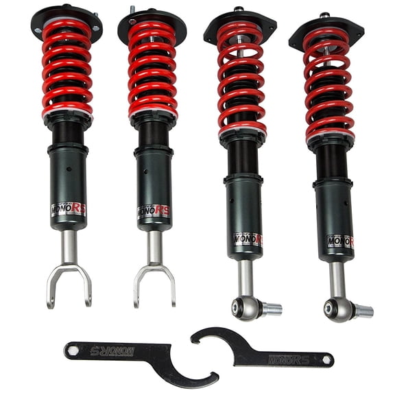 Godspeed (MRS1820 ) Audi A4 96-01 (B5 FWD) MonoRS Coilover Adjustable Suspension 32 Levels of Dampening with Monotube shock design