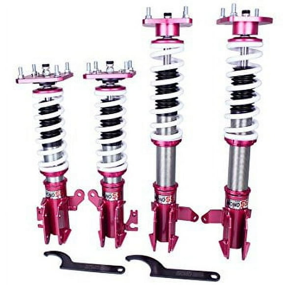 Godspeed ( MSS1020-A) MAZDA PROTEGE 99-02 ( Fit MP3 Model ) MonoSS Coilover Suspension Coilover Full adjustable 16 way Suspension Kit Monotube shock design W/ Front Camber Plate