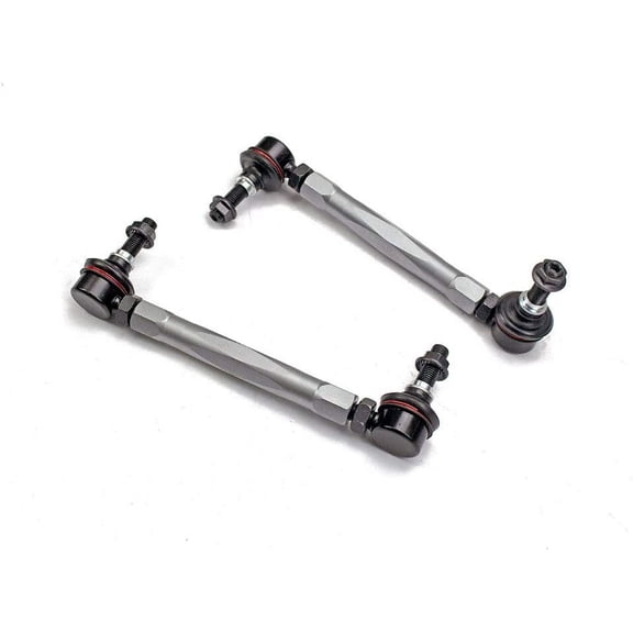 Godspeed SB-TR-140 Universal Adjustable Sway Bar End Links, Stud 2 Stud - 190mm-240mm, 10mm Stud w/ 12mm Spacer Washer