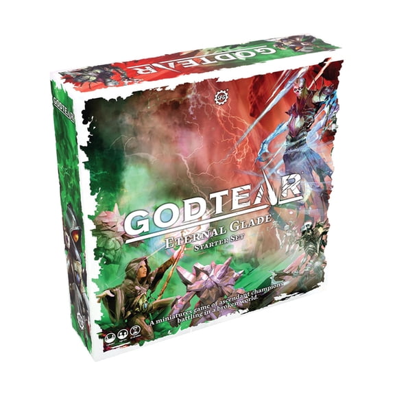 Godtear Eternal Glade Starter Set Dynamic Tabletop Combat Interactive Strategy Board Game Steamforged Games Ltd. STEGT013