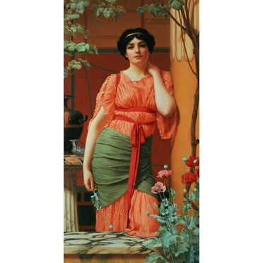 Godward "Nerissa" (1906) Glossy Poster