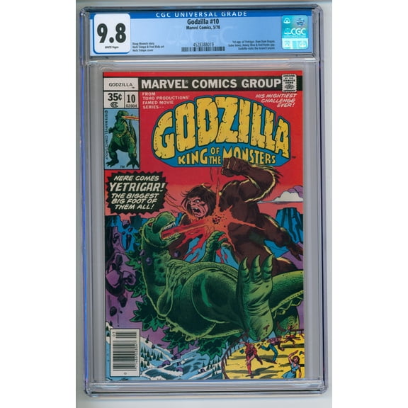 Godzilla #10 - CGC 9.8 Comic Book