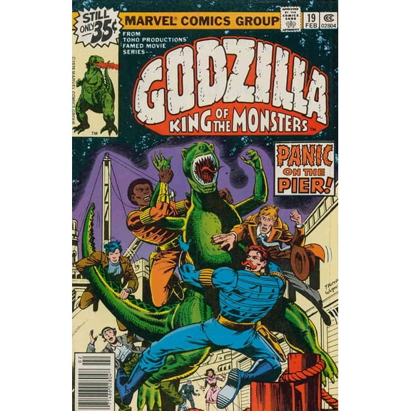 Godzilla #19 VF ; Marvel Comic Book
