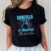 ANA KEYS Godzilla 1954 – 2024 70th Anniversary Thank You For The Memories T-Shirt, Godzilla T-shirt Black