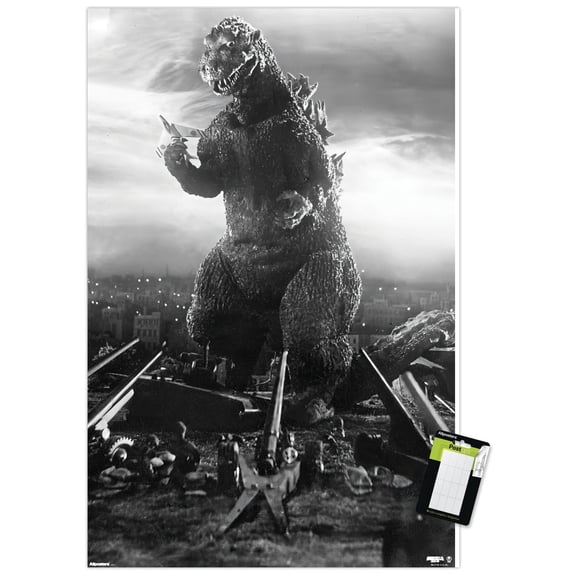 Godzilla (1954) - Artillery Battle Wall Poster, 22.375" x 34"