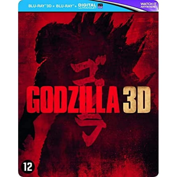 Godzilla 3D (3D & 2D) (Steelbook Edition) [ Blu-Ray, Reg.A/B/C Import - Belgium ]
