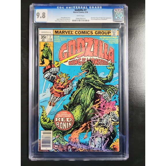 Godzilla #7 - CGC 9.8 Comic Book