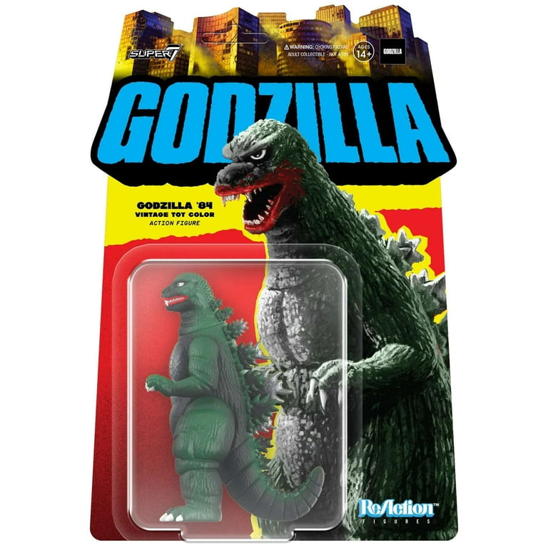 Free Shipping! Godzilla '84 TOHO Vintage Toy COlor Super7 Free Shipping! Godzilla '84 TOHO Vintage Toy COlor Super7