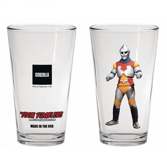 Toon Tumblers Jet Jaguar Pint Glass