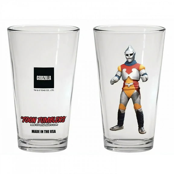 Toon Tumblers Jet Jaguar Pint Glass