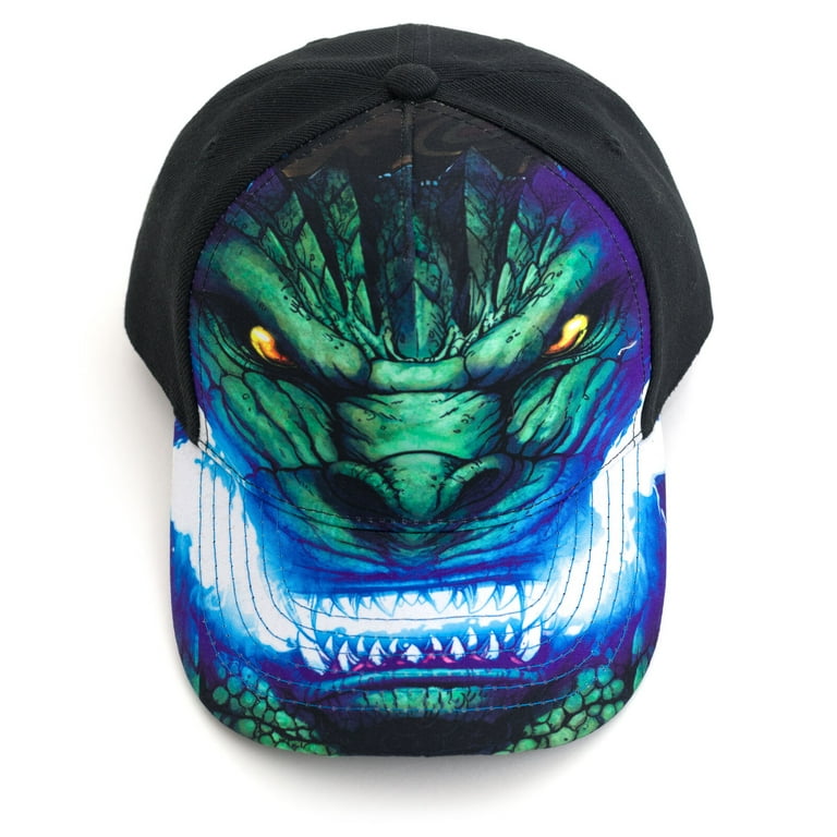 Godzilla Adjustable Snapback Baseball Cap Hat One Size Youth to