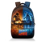 GOUJIAN Godzilla Backpack Monster Backpacks Unisex Lightweight Travel Sports Bag 3d Printed Bookbag